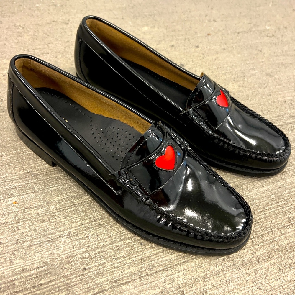 Brand new GH Bass Weejun HEART loafers